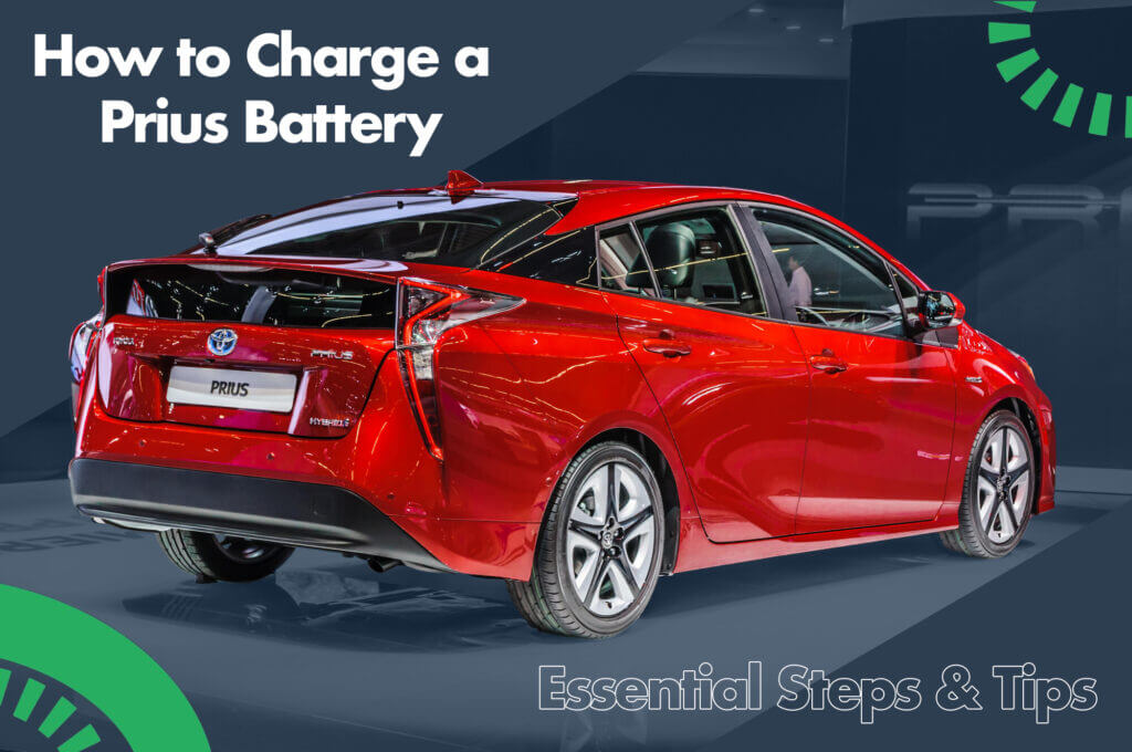 how to charge a Toyota Prius battery